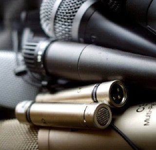 A variety of microphones